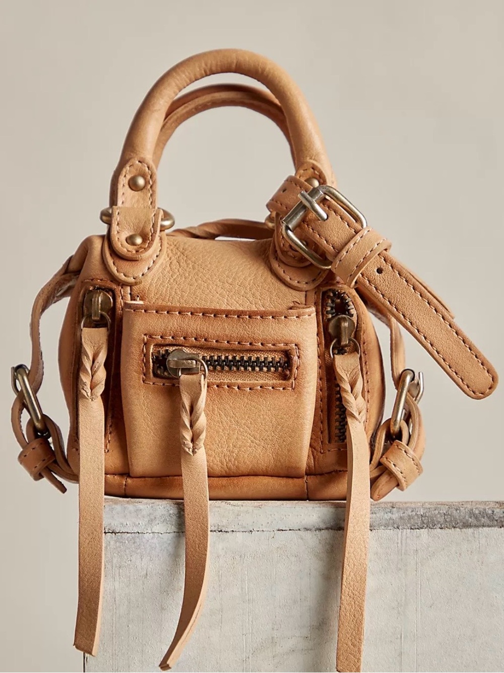 NWT Free People Micro Emerson Mini Bag Charm